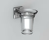Porta Bicchiere Spazzolini Da Parete In Abs Cromato E In Acciaio Inox Porta Bicchiere Spazzolini Da Muro Serie Mia Made In Italy Design Moderno