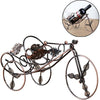Porta Bottiglia Portabottiglia Vino Spumante Triciclo Ferro Battuto Bronzato Portabottiglie Trade Shop italia - Napoli, Commerciovirtuoso.it