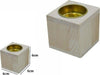 Porta Candela Base Portacandela Lumini In Legno Naturale 6cm Decorazione 53736a Casa e cucina/Decorazioni per interni/Candele e portacandele/Portacandele/Portacandele a colonna Trade Shop italia - Napoli, Commerciovirtuoso.it