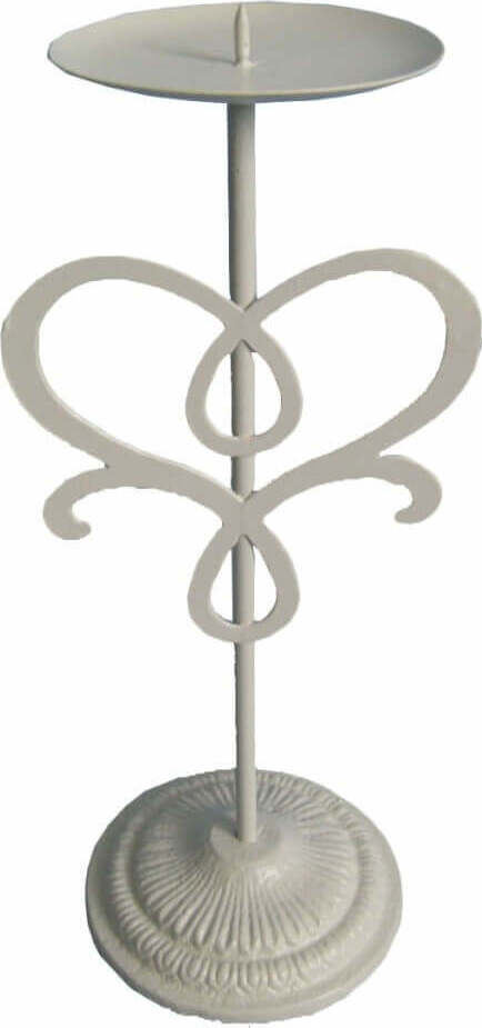 porta-candela-stile-provenzale-in-ferro-verniciato-Bianco-Milani-Home
