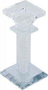 Porta Candela Vetro Diamanti Candeliere Idea Regalo Bomboniera Cristallo 6x6x13 Casa e cucina/Decorazioni per interni/Candele e portacandele/Portacandele/Portacandele a colonna Trade Shop italia - Napoli, Commerciovirtuoso.it