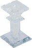 Porta Candela Vetro Diamanti Candeliere Idea Regalo Bomboniera Cristallo 6x6x9.7 Casa e cucina/Decorazioni per interni/Candele e portacandele/Portacandele/Portacandele a colonna Trade Shop italia - Napoli, Commerciovirtuoso.it