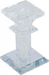 Porta Candela Vetro Diamanti Candeliere Idea Regalo Bomboniera Cristallo 6x6x9.7 Casa e cucina/Decorazioni per interni/Candele e portacandele/Portacandele/Portacandele a colonna Trade Shop italia - Napoli, Commerciovirtuoso.it