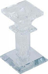 Porta-Candela-Vetro-Diamanti-Candeliere-Idea-Regalo-Bomboniera-Cristallo-6x6x9.7