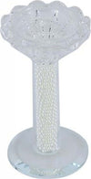 Porta Candela Vetro Perle Candeliere Idea Regalo Bomboniera Cristallo 11x5.8 Cm Casa e cucina/Decorazioni per interni/Candele e portacandele/Portacandele/Portacandele a colonna Trade Shop italia - Napoli, Commerciovirtuoso.it