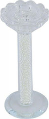 Porta Candela Vetro Perle Candeliere Idea Regalo Bomboniera Cristallo 14x5.8 Cm Casa e cucina/Decorazioni per interni/Candele e portacandele/Portacandele/Portacandele a colonna Trade Shop italia - Napoli, Commerciovirtuoso.it