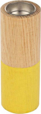 Porta-candela-Yes-Everyday-0185401-P.CAND-BLOCK-CIL-GIALLO