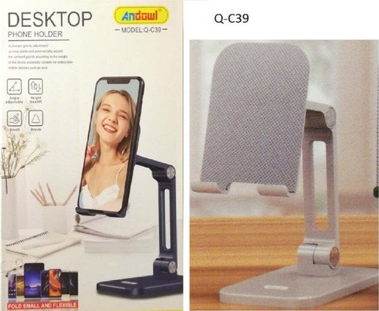 Porta Cellulare Da Tavolo Pieghevole Flessibile Regolazione Multiangolo Q-c39 Elettronica/Elettronica per veicoli/Accessori/Accessori per cellulari/Alloggiamenti Trade Shop italia - Napoli, Commerciovirtuoso.it