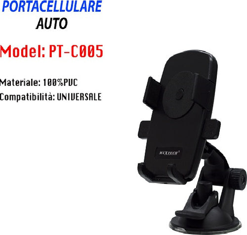 Porta Cellulare Per Smartphone Tablet Navigatore Universale Da Auto Pt-c005 Elettronica/Elettronica per veicoli/Accessori/Accessori per cellulari/Alloggiamenti Trade Shop italia - Napoli, Commerciovirtuoso.it