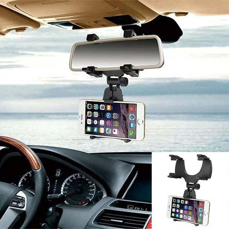 PORTA CELLULARE SUPPORTO DA SPECCHIETTO RETROVISORE AUTO NAVIGATORE REGOLABILE Elettronica/Elettronica per veicoli/Accessori/Accessori per cellulari/Alloggiamenti Trade Shop italia - Napoli, Commerciovirtuoso.it
