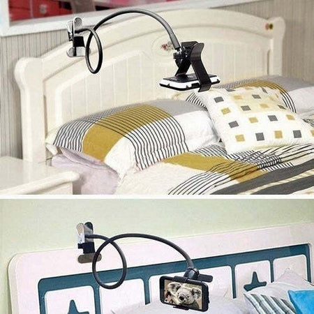 PORTA CELLULARE UNIVERSALE FLESSIBILE LETTO DA TAVOLO PER AUTO SEDIA SUPPORTO Elettronica/Elettronica per veicoli/Accessori/Accessori per cellulari/Alloggiamenti Trade Shop italia - Napoli, Commerciovirtuoso.it
