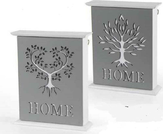 Porta Chiavi Parete 20x6x24cm Legno Decoro Home Moderno Decori Assortiti 818585 Casa e cucina/Arredamento/Ingresso/Portachiavi da parete Trade Shop italia - Napoli, Commerciovirtuoso.it