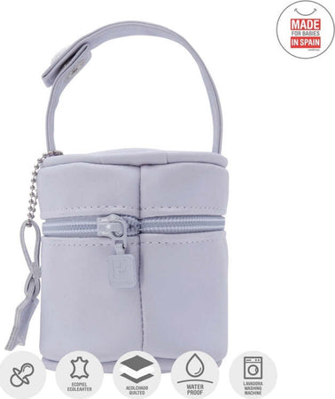 Porta Ciuccio Cambrass Mate Azzurro 8.5x8.5x11 cm Prima infanzia/Succhietti e massaggiagengive/Porta succhietto La Casa Del Bebè - Napoli, Commerciovirtuoso.it