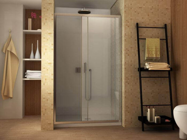 Porta Doccia 6mm Trasparente Anticalcare Anta Scorrevole H190cm