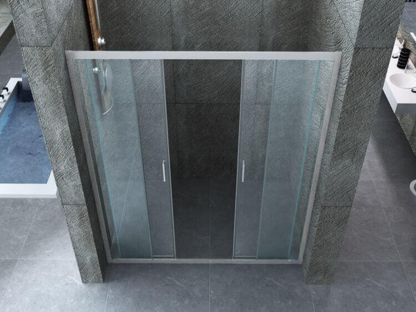 Porta Doccia 6mm Trasparente Ingresso Centrale H190cm