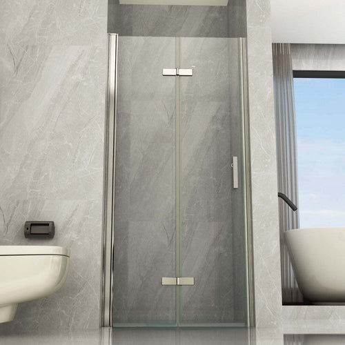 Porta Doccia a Libro Trasparente 8mm H195 Flex Fai da te/Attrezzature per cucine e bagni/Attrezzature per bagni/Docce e componenti doccia/Box doccia StileBagno - Roma, Commerciovirtuoso.it
