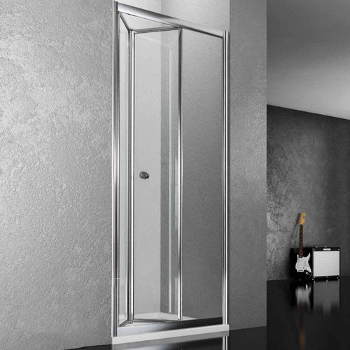 Porta Doccia a Soffietto Book per Nicchia con Apertura Totale Cristallo Temprato Trasparente Fai da te/Attrezzature per cucine e bagni/Attrezzature per bagni/Docce e componenti doccia/Box doccia Ogomondo - Martina Franca, Commerciovirtuoso.it