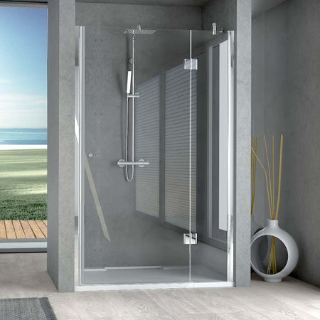 Porta-doccia-battente-80-cm-cristallo-temprato-trasparente-8mm-PURA