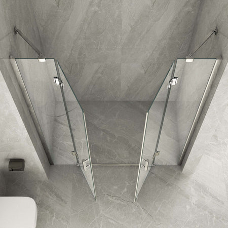 Porta Doccia Battente doppia Trasparente 8mm H195 AMANDA Fai da te/Attrezzature per cucine e bagni/Attrezzature per bagni/Docce e componenti doccia/Box doccia StileBagno - Roma, Commerciovirtuoso.it