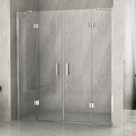 Porta Doccia Battente doppia Trasparente 8mm H195 AMANDA Fai da te/Attrezzature per cucine e bagni/Attrezzature per bagni/Docce e componenti doccia/Box doccia StileBagno - Roma, Commerciovirtuoso.it