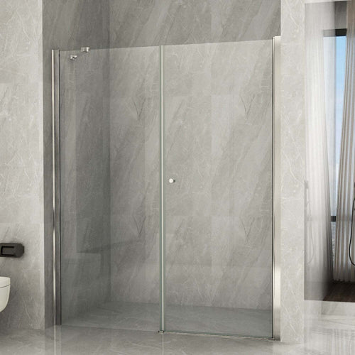 Porta Doccia Battente interna ed esterna con lato fisso Trasparente 8mm H195 MAGIC Fai da te/Attrezzature per cucine e bagni/Attrezzature per bagni/Docce e componenti doccia/Box doccia StileBagno - Roma, Commerciovirtuoso.it