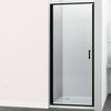 Porta Doccia Battente Swing per Box Nicchia Black Profilo Nero Cristallo 6 mm Fai da te/Attrezzature per cucine e bagni/Attrezzature per bagni/Docce e componenti doccia/Box doccia Ogomondo - Martina Franca, Commerciovirtuoso.it