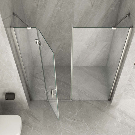 Porta Doccia Battente Trasparente 8mm H195 AMANDA Fai da te/Attrezzature per cucine e bagni/Attrezzature per bagni/Docce e componenti doccia/Box doccia StileBagno - Roma, Commerciovirtuoso.it