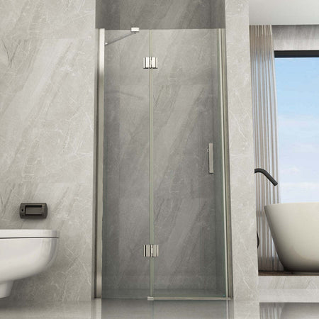 Porta Doccia Battente Trasparente 8mm H195 AMANDA Fai da te/Attrezzature per cucine e bagni/Attrezzature per bagni/Docce e componenti doccia/Box doccia StileBagno - Roma, Commerciovirtuoso.it