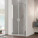 Porta Doccia Nicchia Apertura Saloon Cristallo Trasparente 6mm Anticalcare H195 Porte Doccia Design Minimal Moderno Fai da te/Attrezzature per cucine e bagni/Attrezzature per bagni/Docce e componenti doccia/Porte doccia Shopbagno.it - Roma, Commerciovirtuoso.it