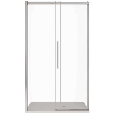 Porta Doccia Nicchia H200 Anta Scorrevole Cristallo Trasparente 8mm Trattamento Anticalcare - B8