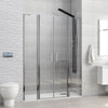 Porta Doccia Saloon H200 6mm Trasparente Anticalcare - Panex 700