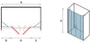 Porta Doccia Saloon H200 6mm Trasparente Anticalcare - Panex 700