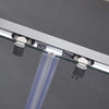 Porta-Doccia-Scorrevole-a-doppia-porta-Trasparente-Anticalcare-6mm-H195cm-Zaffiro