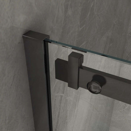 Porta-Doccia-scorrevole-trasparente-8mm-da-120cm-con-profilo-nero-h195-STAR