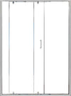 Porta-Doccia-Scorrevole-Trasparente-Anticalcare-6mm-H195cm-Cristal