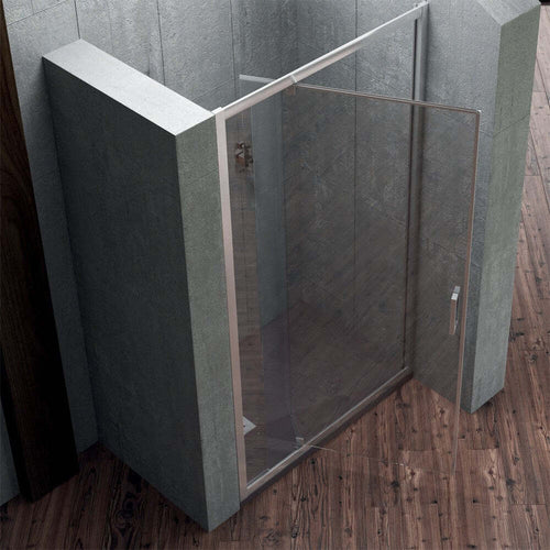 Porta Doccia Tilt  Battente Basculante Trasparente Profilo Cromo Cristallo 6 mm Fai da te/Attrezzature per cucine e bagni/Attrezzature per bagni/Docce e componenti doccia/Box doccia Ogomondo - Martina Franca, Commerciovirtuoso.it