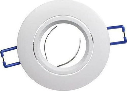Porta-Faretto-A-Incasso-Tondo-Supporto-Portafaretto-Controsoffitto-P12-Bianco-Universo