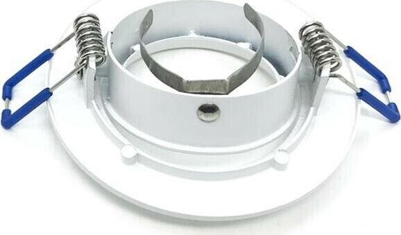 Porta-Faretto-A-Incasso-Tondo-Supporto-Portafaretto-Controsoffitto-P12-Bianco-Universo