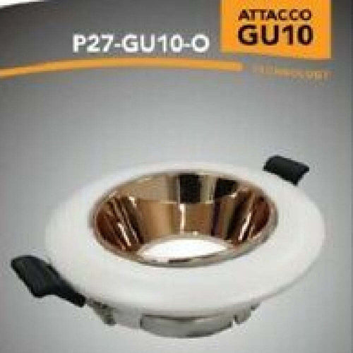 Porta Faretto Ad Incasso Orientabile Attacco Gu10 Oro E Bianco P27-gu10-o Casa, arredamento e bricolage > Illuminazione da interno > Portafaretti Trade Shop italia - Napoli, Commerciovirtuoso.it
