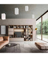 Porta Faretto Applique Soffitto In Gesso Verniciabile Forma Cubo Gu10 Gs-c140-q
