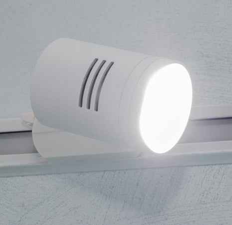 Porta-Faretto-Da-Binario-Attacco-Gu10-Faro-Orientabile-Per-Soffitto-Bianco-P26-b-Universo
