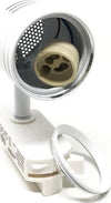 Porta-Faretto-Da-Binario-Attacco-Gu10-Faro-Orientabile-Per-Soffitto-Bianco-P26-b-Universo