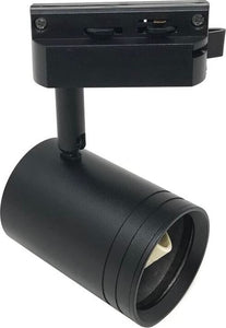 Porta-Faretto-Da-Binario-Con-Attacco-Gu10-Faro-Orientabile-Per-Soffitto-Nero-P26-n-Universo