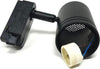 Porta-Faretto-Da-Binario-Con-Attacco-Gu10-Faro-Orientabile-Per-Soffitto-Nero-P26-n-Universo