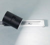 Porta-Faretto-Da-Binario-Con-Attacco-Gu10-Faro-Orientabile-Per-Soffitto-Nero-P26-n-Universo