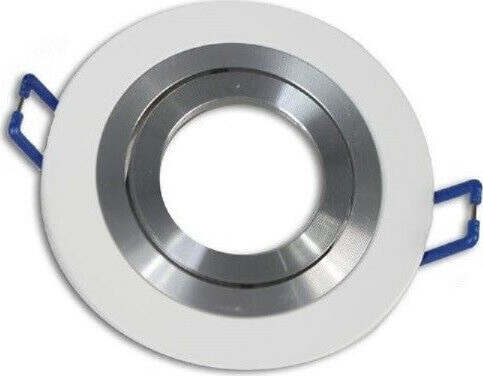 Porta Faretto Da Incasso Per Faretto Rotondo Acciaio Orientabile Portalampada P2 Illuminazione/Illuminazione per interni/Luci da incasso Trade Shop italia - Napoli, Commerciovirtuoso.it