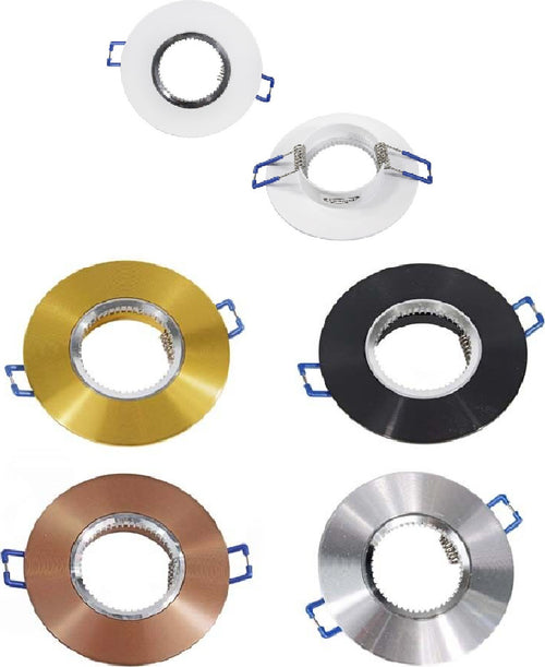 Porta Faretto Da Incasso Tondo Supporto Per Faretti Luci Portafaretto Rotondo P7 Illuminazione/Illuminazione per interni/Luci da incasso Trade Shop italia - Napoli, Commerciovirtuoso.it