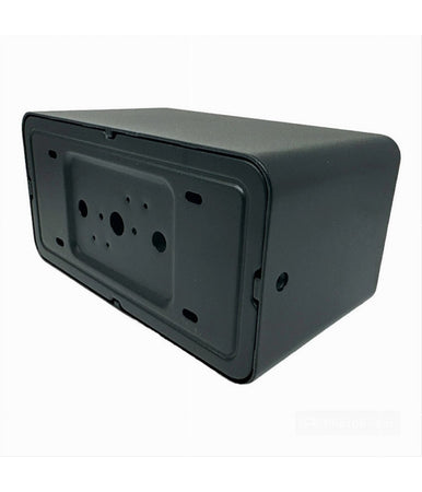Porta Faretto Doppio Orientabile Da Soffitto Nero Per Faretto Gu10 Gu5.3 P34-n2