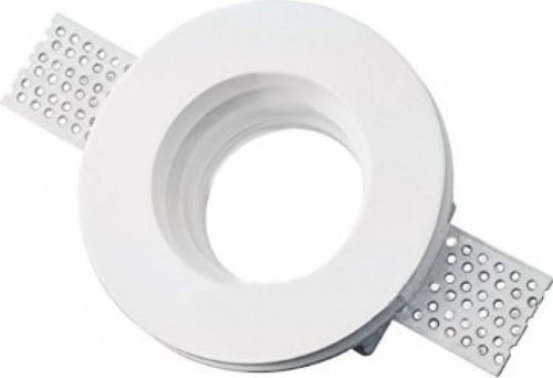 PORTA FARETTO FISSO IN GESSO AD INCASSO PER LAMPADE A LED TONDO A SCOMPARSA 8.5  Trade Shop italia - Napoli, Commerciovirtuoso.it