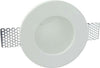 Porta-Faretto-Fisso-In-Gesso-Da-Incasso-Per-Lampade-Gu10-A-Led-Tondo-Con-Vetro